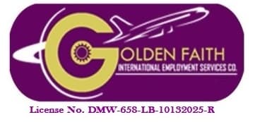 Golden Faith international employment services co. cover